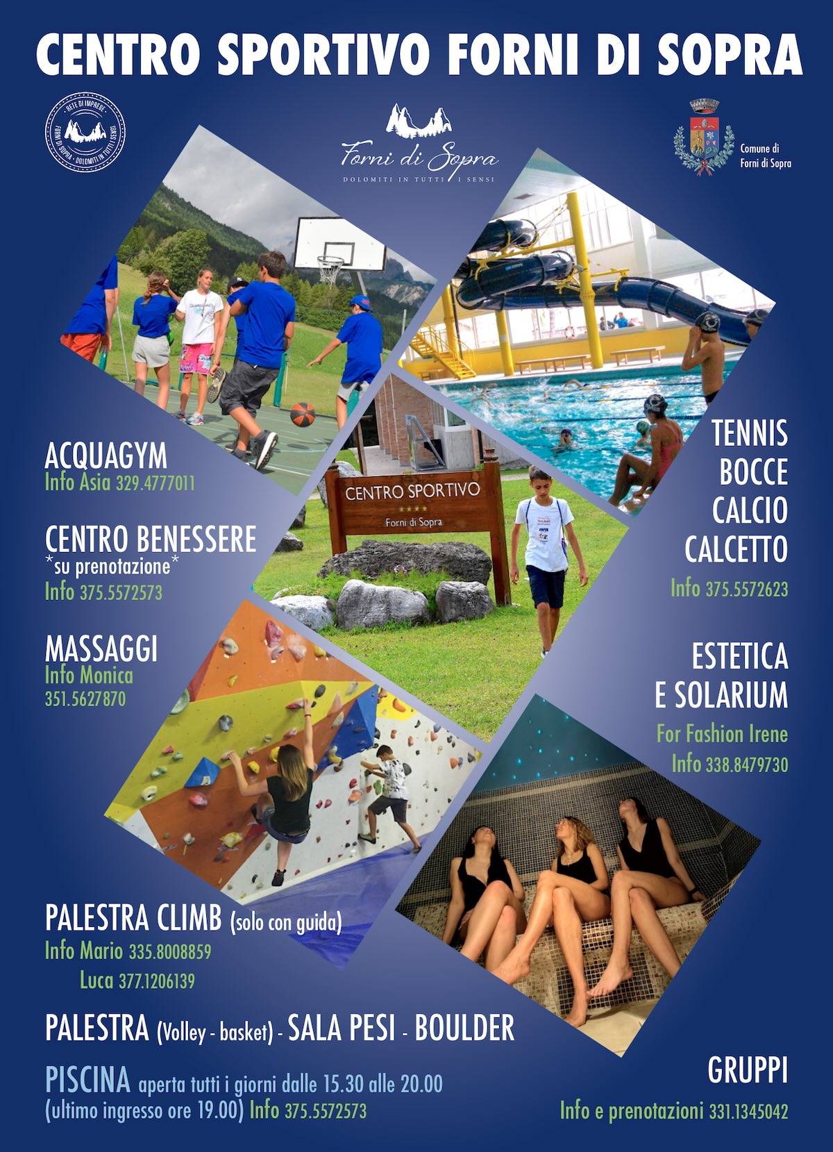 centro sportivo fornidisopra 2025